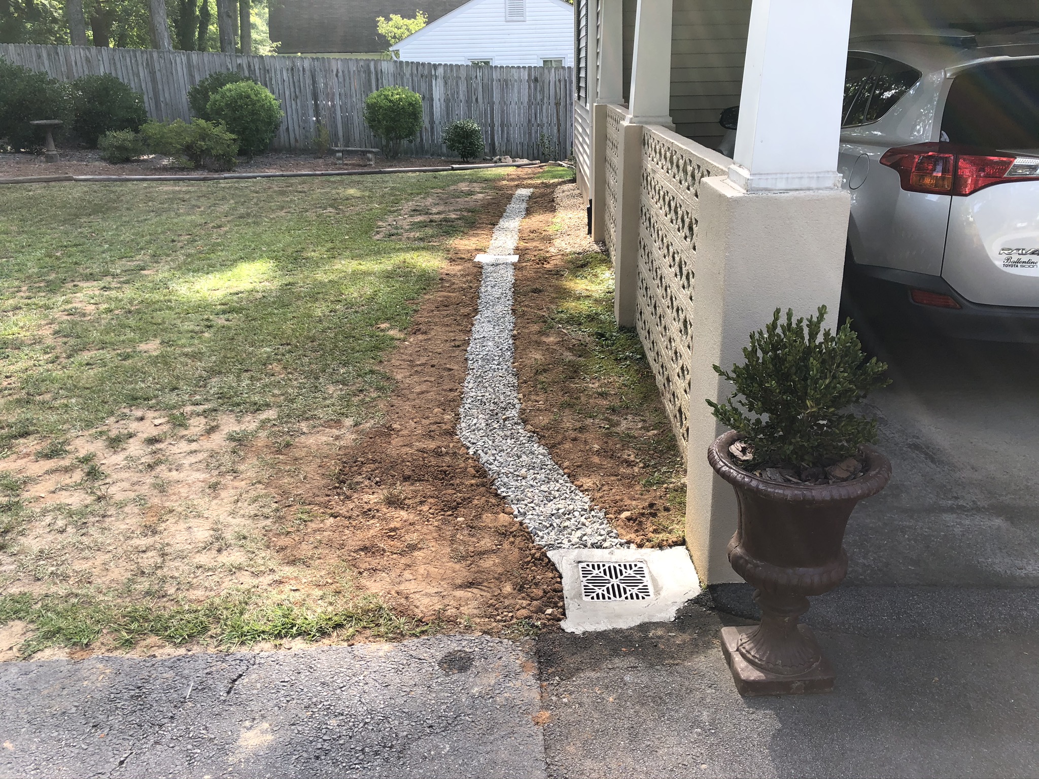 Exterior works basement waterproofing South Carolina